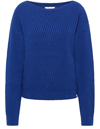 Trui Jaquard Ink Blue