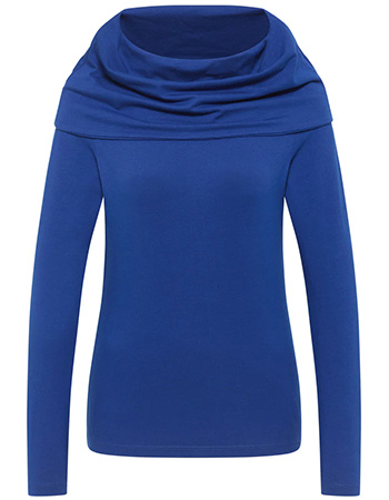 Longsleeve With Large Collar Ink