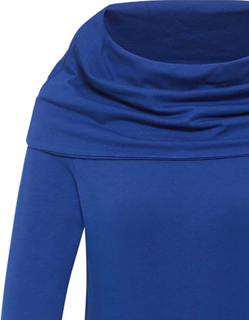 Longsleeve With Large Collar Ink detail