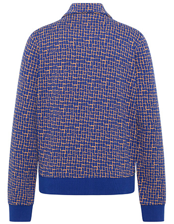 Bombervest Retro Look Blue Windows detail