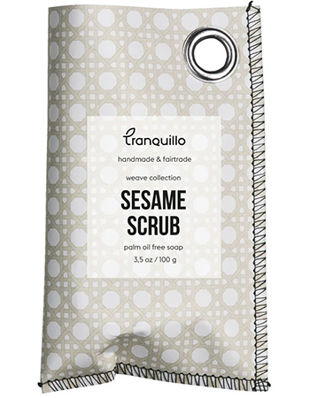Handgemaakte Scrubzeep Sesame