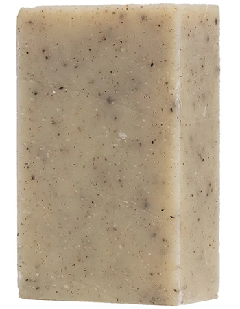 Handgemaakte Scrubzeep Sesame detail