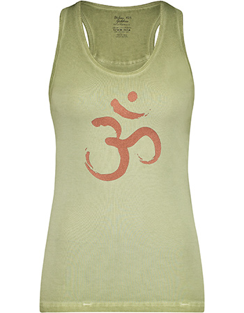 Yoga Tanktop OM Off Sage
