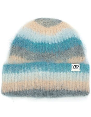 Beanie Gerecyled Wol Fluffy Real Life Mixed detail