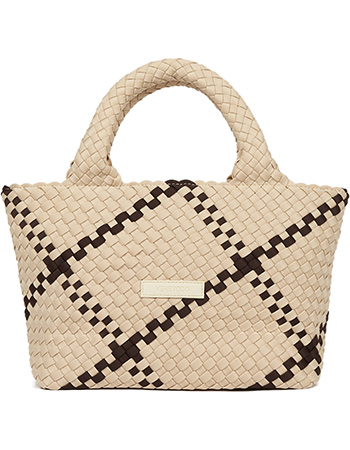 Tas Amelia Chill Vibes Beige Dark Brown