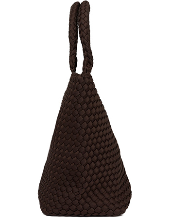 Tas Sylvia Chill Vibes Dark Brown detail