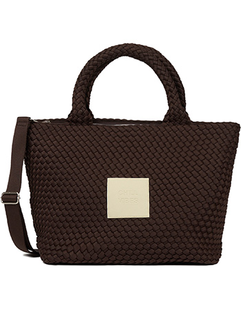 Tas Sylvia Chill Vibes Dark Brown detail