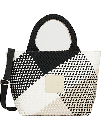 Tas Sylvia Free Love Black Beige White