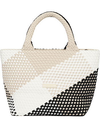 Tas Sylvia Free Love Black Beige White detail