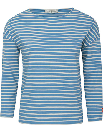 Longsleeve Brigitte Bateau Stripes Blue
