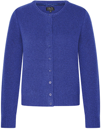 Cardigan Wany Wol Electric Blue