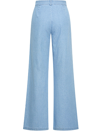 Jeans Lola Wide Light Blue detail