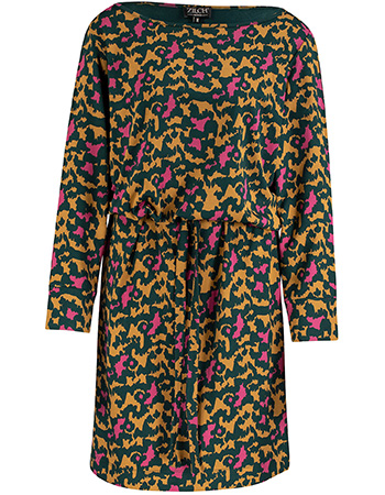 Jurk Belt Fauna Mustard