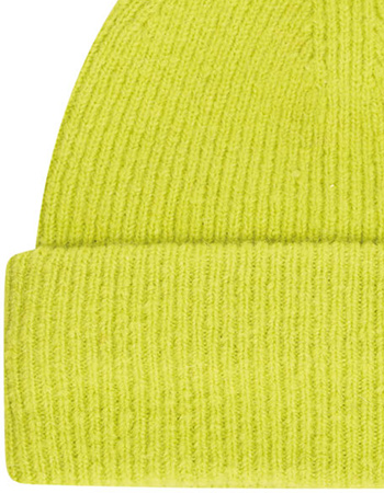 Muts Wol En Alpaca Blend Bright Lemon detail