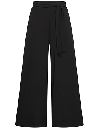 Pantalon Evi Wijd Zwart