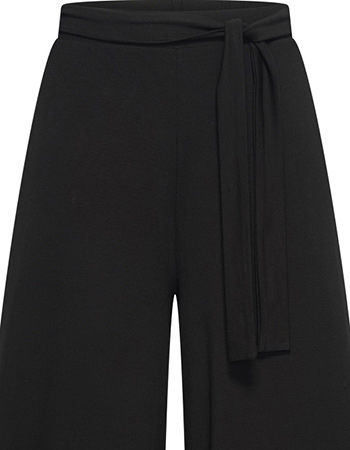 Pantalon Evi Wijd Zwart detail