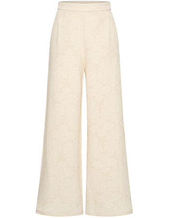 Pantalon Amelie Flower Taupe
