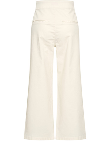Pantalon High Rise White detail