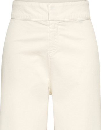 Pantalon High Rise White detail