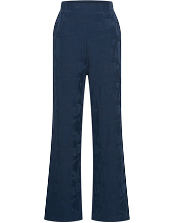 Pantalon Flower Relax Navy