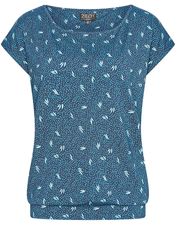 T&#8209;shirt Loose Capsleeve Bananas Navy