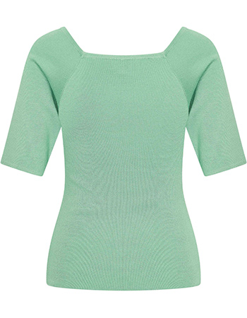 Top Square Bamboe Jade detail