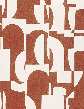 Top Ann Mouwloos Strik Pecan Abstract detail