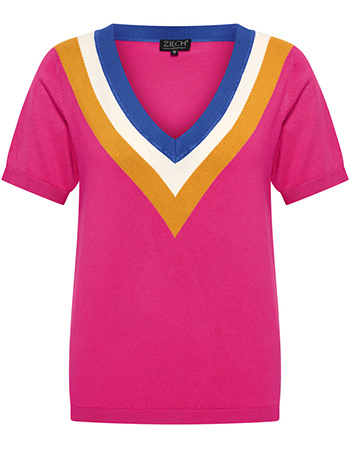 Top Coloured V Lollypop