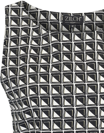 Top Buttons Stamps Black detail