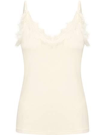 Singlet Brigitte Lace White