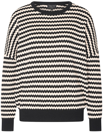 Trui Cathy Two Tone Black