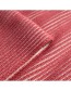 Shawl Norrfors Brioche Vanilla Holy Red detail