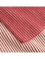 Shawl Norrfors Brioche Vanilla Holy Red detail