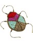 Handgemaakte Broche Kever Mint