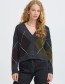 grijze cardigan met wybert