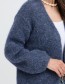 open wollen vest