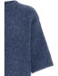 Trui Korte Mouw Bynyla Blue Horizon Melange detail