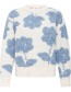 Trui Bymanda Blue Mel. Flower
