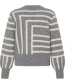Trui Byomea Abstract Grey detail