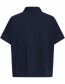 Top Bypusti Vneck Vest Dark Sapphire detail