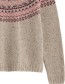 Trui Merinowol Port Kinnis Dark Rose Mix detail
