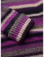 Wollen Trui Braque Concertina Purple detail