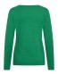 Longsleeve Basic Bottle Green detail