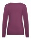 Longsleeve Basic Prune Purple detail