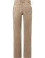 Jeans Lara Wide Leg Dessert Beige detail
