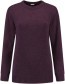 Trui Ritorti Dark Gerecycled Wol Plum