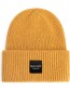 Beanie Gerecycled Wol Honey