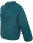 Trui Tula Alpaca Wol Petrol detail
