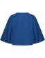 Sweater Wide Sleeves Cobalt detail