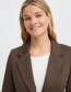 blazer van gerecycled polyester
